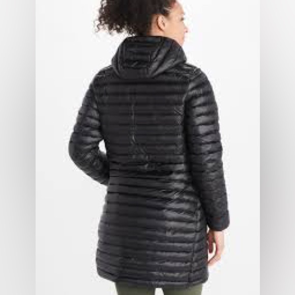 NWTs Marmot Women's Long Avant Featherless Hoody. Black. Sz. Small - Picture 2 of 16